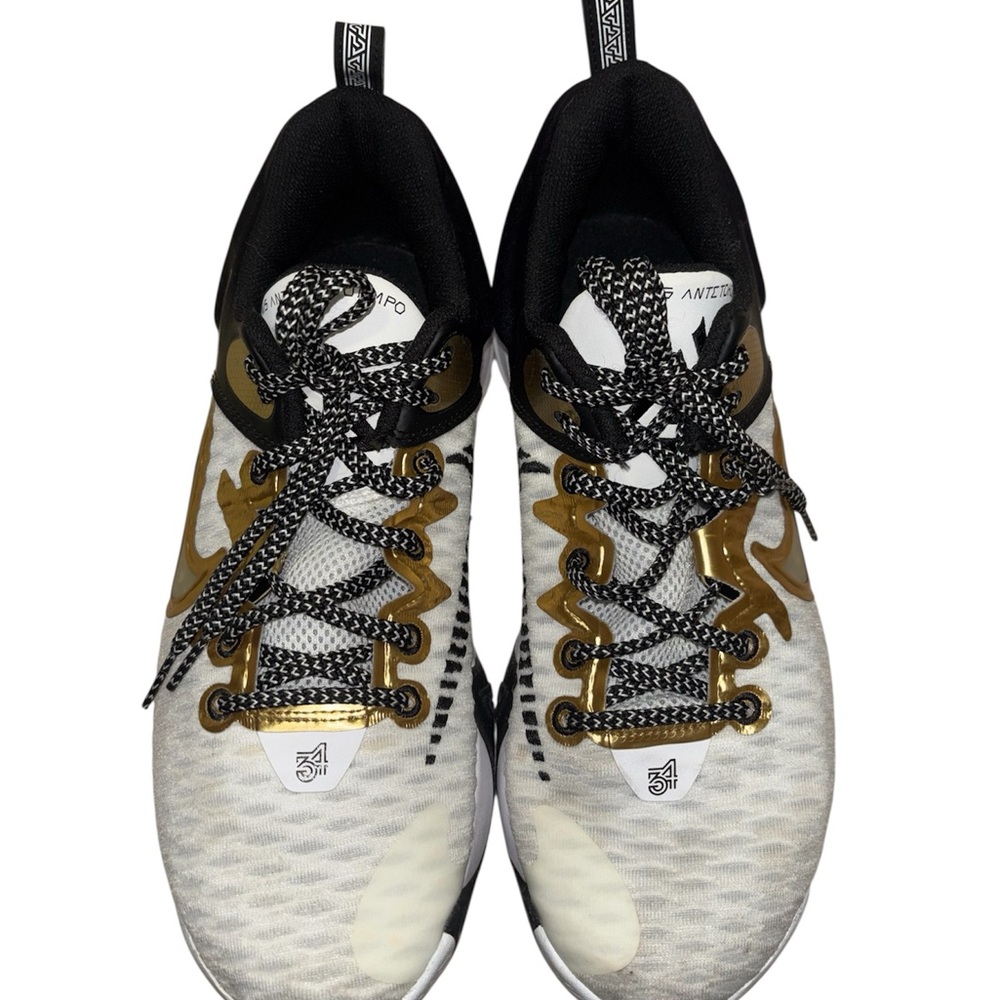 Nike Black and Gold Sneakers size 9.5